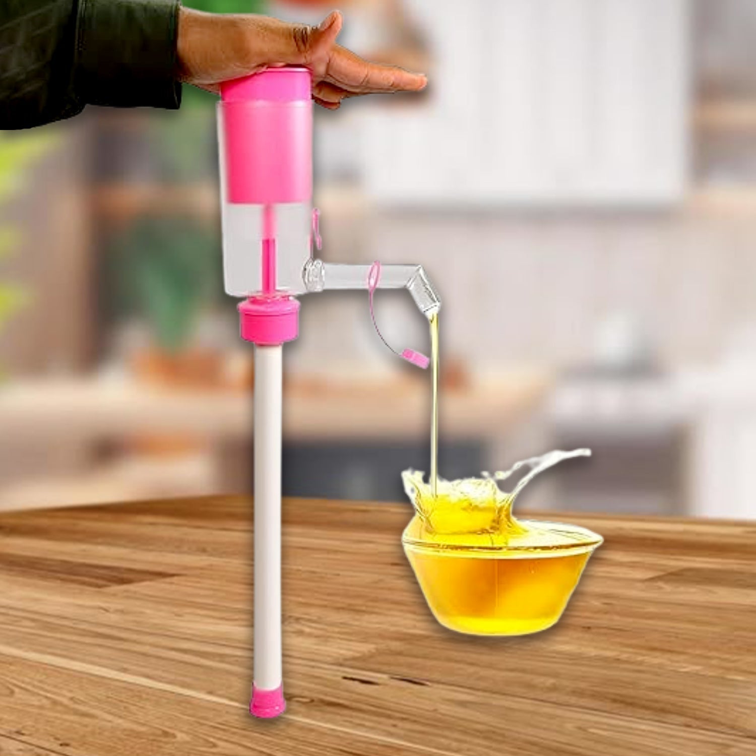 Hand Press Oil Extractor| Plastic Push Oil Pump for Removal of Oil and Liquids Hand Press Oil Extractor| Plastic Push Oil Pump for Removal of Oil and Liquids